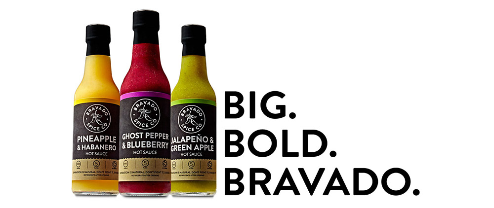 Big. Bold. Bravado - Sauce Bottles