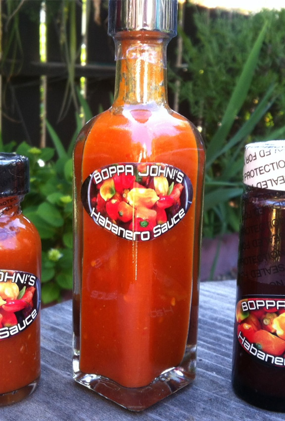 Boppa John!'s Habanero Sauce