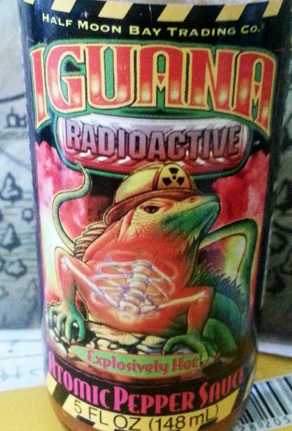 Iguana - Radioactive Atomic Pepper Sauce