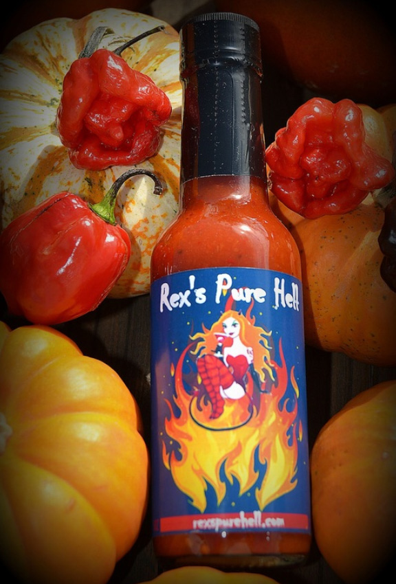Rex's Pure Hell Hot Sauce