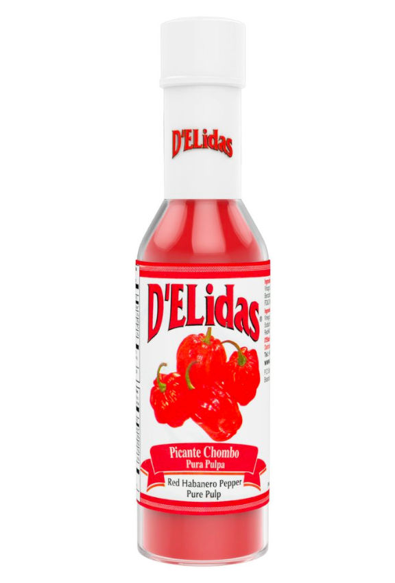 D'Elidas - Red Habanero Pepper, Pure Pulp