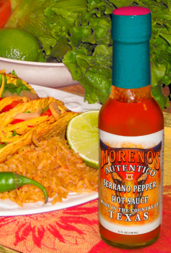 Hot Sauce Reviews: Morenos Autentico - Serrano Pepper Hot Sauce