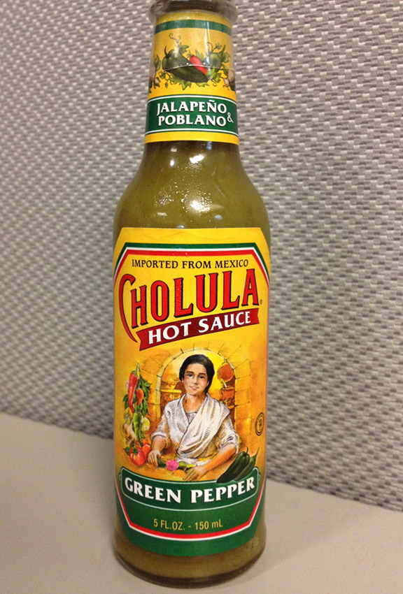 Hot Sauce Reviews: Cholula - Green Pepper Sauce