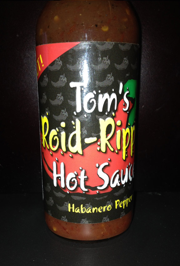 Tom's Roid-Rippin Habanero Sauce 
