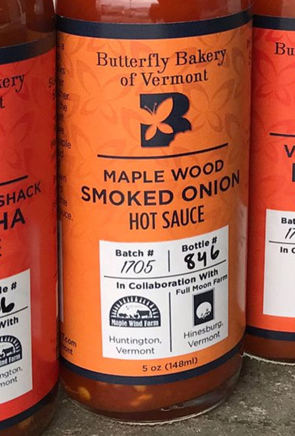 Butterfly Bakery - Maple Wood Smoked Onion Hot Sauce