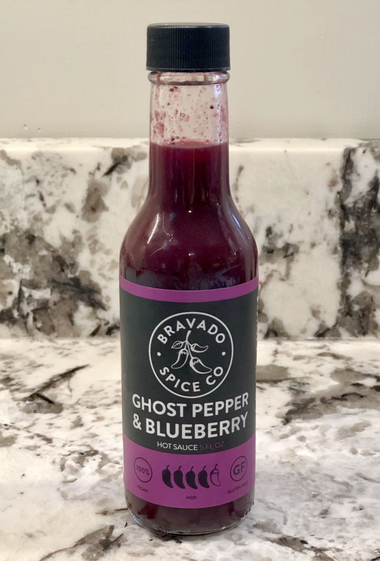 Bravado ghost pepper and blueberry hot sauce - American Dream Market