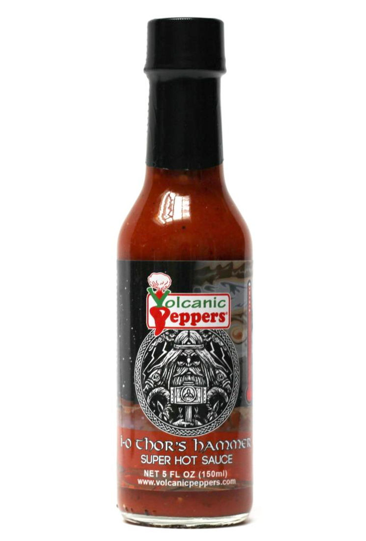 Volcanic Peppers - I-O Thor's Hammer: Super Hot Sauce