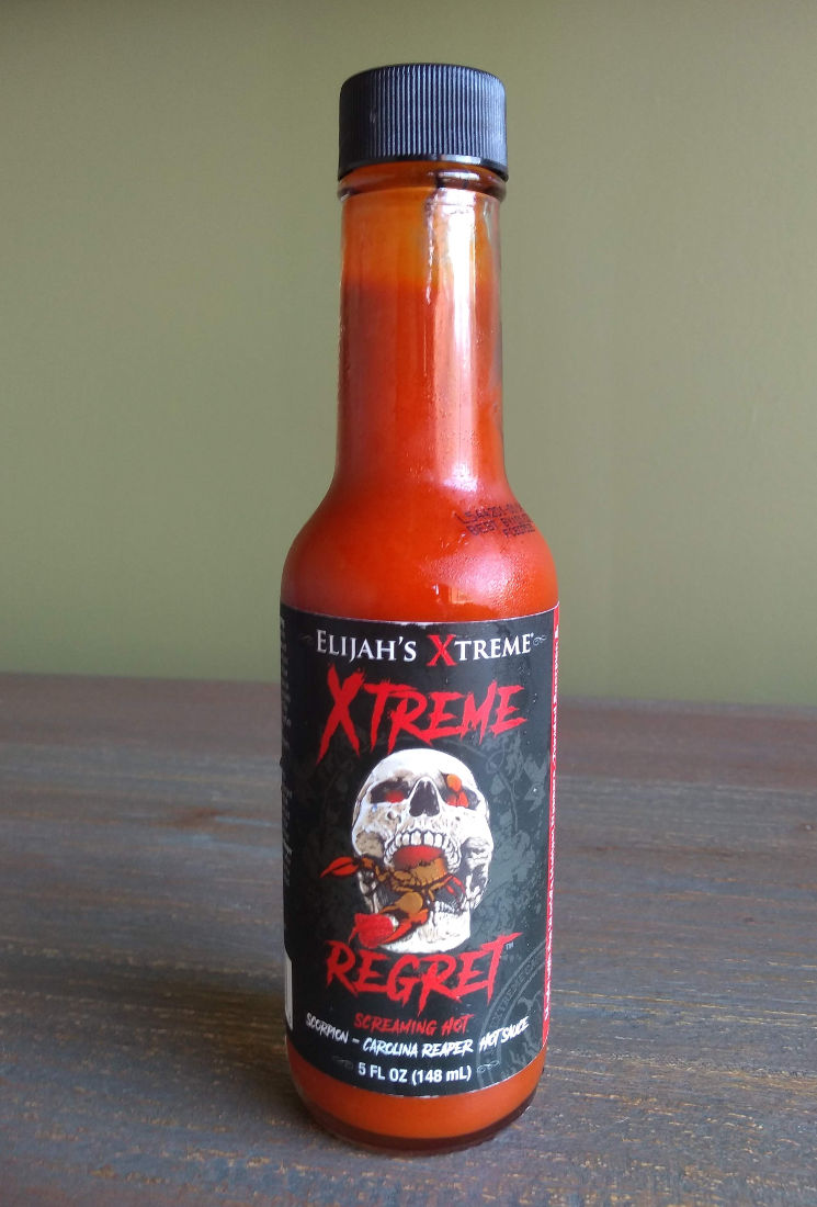 Hot Sauce Reviews Elijahs Xtreme Xtreme Regret