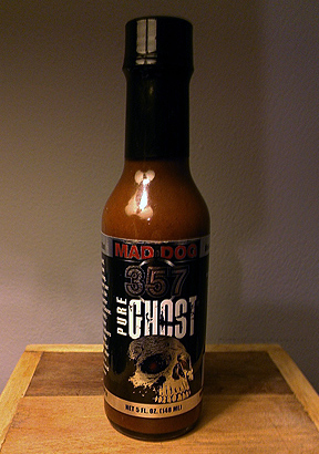 Hot Sauce Reviews Mad Dog 357 Pure Ghost Hot Sauce