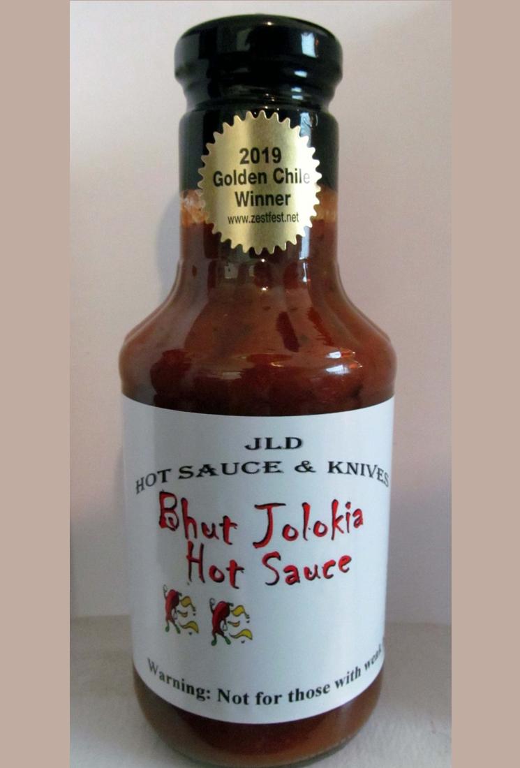 JLD Hot Sauce & Knives - Bhut Jolokia