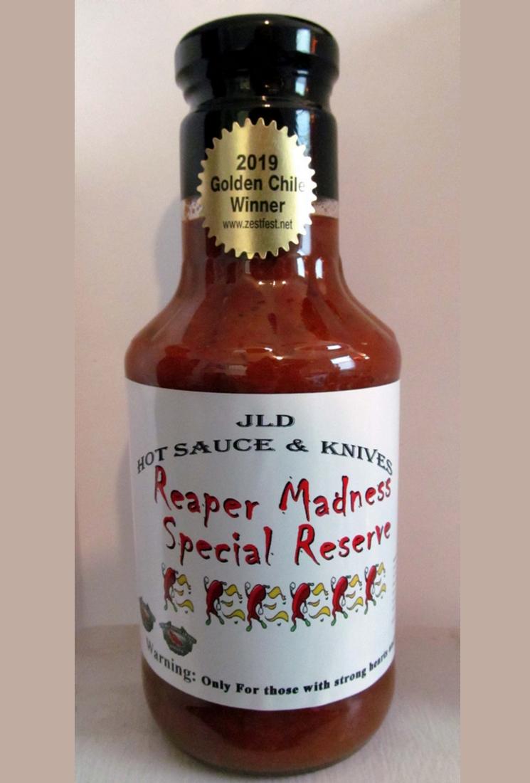 JLD Hot Sauce & Knives - Reaper Madness Special Reserve 