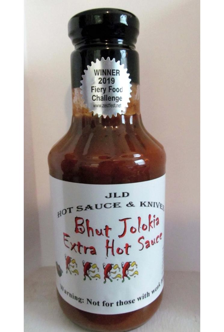 JLD Hot Sauce & Knives - Bhut Jolokia Extra Hot