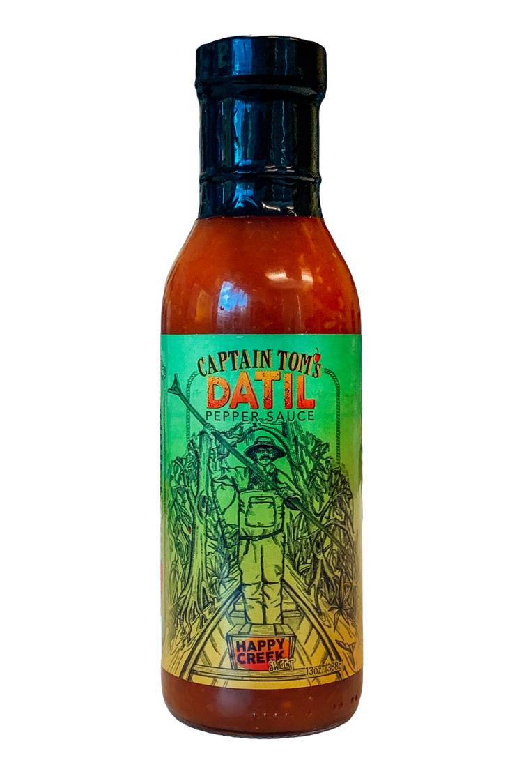 Captain Tom’s Datil Pepper Sauce - Happy Creek (Sweet)