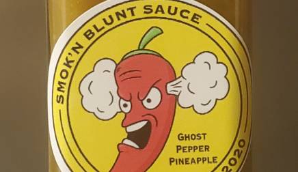 Smok'N Blunt Sauce - Ghost Pepper Pineapple 